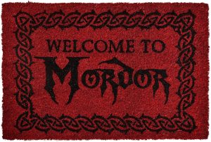 Felpudo Welcome To Mordor Del Señor De Los Anillos