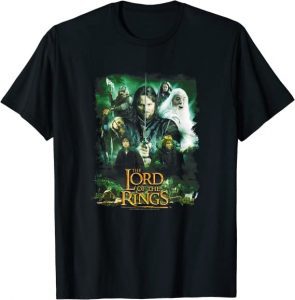 Camiseta Del Señor De Los Anillos