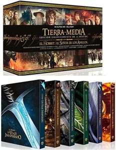 El Señor De Los Anillos Edición Completa De La Trilogía Y El Hobbit Blu Ray 4k Edición Extendida Tierra Media